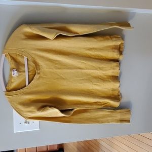 Mossimo mustard sweater